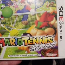 Mario Tennis Open Game Case