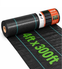 Vevor Weed Barrier - 4ft x 300ft - New