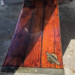 Antique Ships Hatch Nautical Coffee Table 59x27