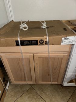 Hampton Bay 30in Unfinished Base Cabinet