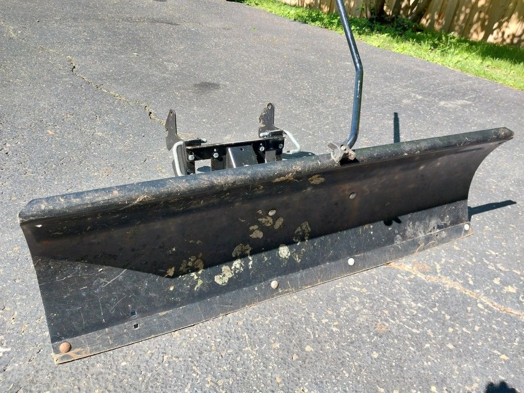 46in Plow attachment for riding mower