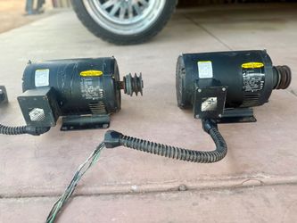 Baldor Reliance Super-E 7.5 HP Electric Motors – Pair