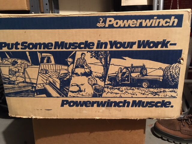 Powerwinch 12 V Vehicle Winch / model VR-192