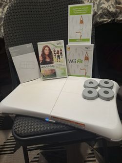 Wii Fit Board and games