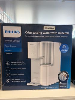 Philips Reverse Osmosis Water Filter Countertop with 2 Pitchers