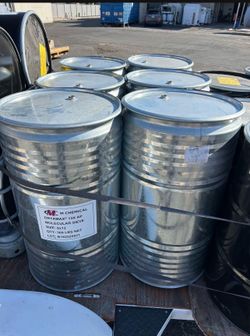 55 Gallons Galvanized Steel Drums $25 Each (have 8)