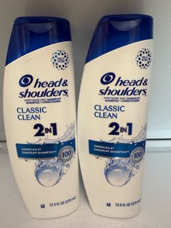 Head Shoulder Classic Clean 2 in 1 Shampoo 2 x $8