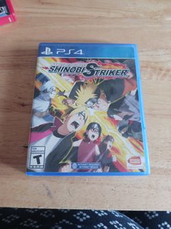 Nartuo To Boruto Shinobi Striker Playstation 4 Game 