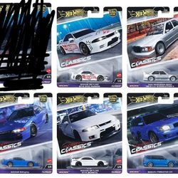 Hot Wheels Modern Classics Full Set. Skyline, Forester, Mercedes