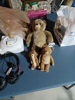 New Peekaboo And Blow Kisses Little Bear, Pez And Small Stuffed Little Bear