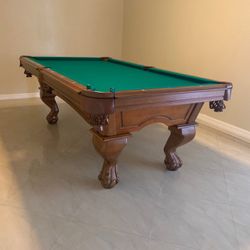 Traditional Pool Table