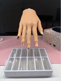 Silicone Nail Hand Practice