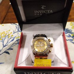 INVICTA -BOLT STAINLESS &GOLD PLATED 
