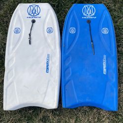 (2) MOREY Mach9TR Tube rail 42.5”Boogie Board