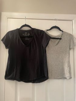 Two women’s basic tees
