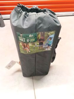 Metal fold up camp table