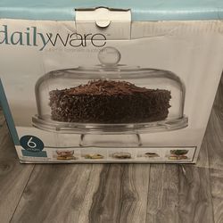 Glass cake dome