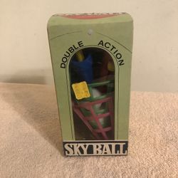 Vintage Rays Sky all Double Action Shoot & Catch Throw & Catch Game #1861 NOS