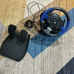 PS4 Thrustmaster Wheel