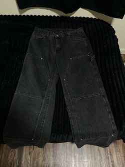 Black/dark grey Baggy jeans size (36)