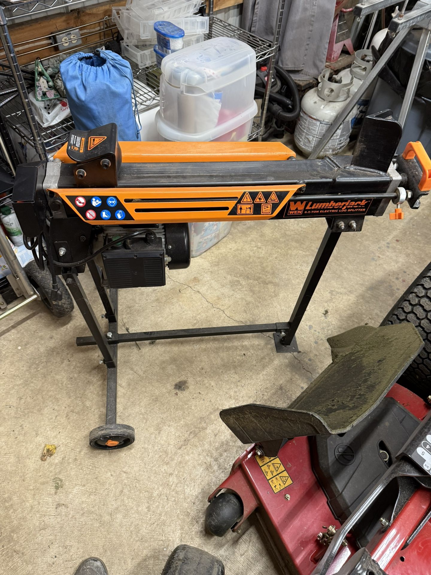 Electric Log Splitter