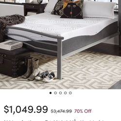 ComforPedic Loft from Beautyrest 10'' Firm Gel Memory Foam Mattress