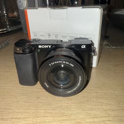 Sony a6100 with 16-50mm kit lens