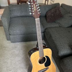 Takamine EF385 12 Cuerdas Electroacústica
