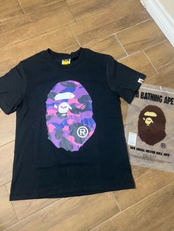 BAPE A Bathing Ape Camo Ape Head T-Shirt