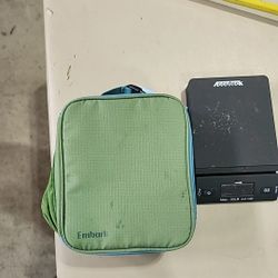 Flip-Down Square Lunch Bag Green - Embark Brand New.