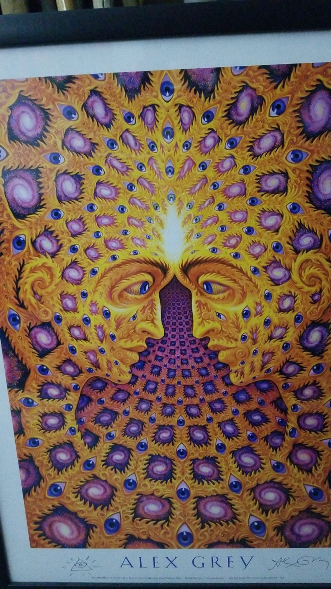 Alex grey print signed