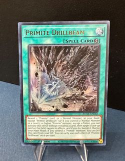 Primite Drillbeam Ultra Rare 1st Edition ROTA Yugioh Card