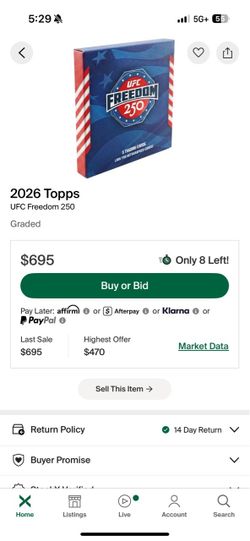 Topps UFC 250 Box