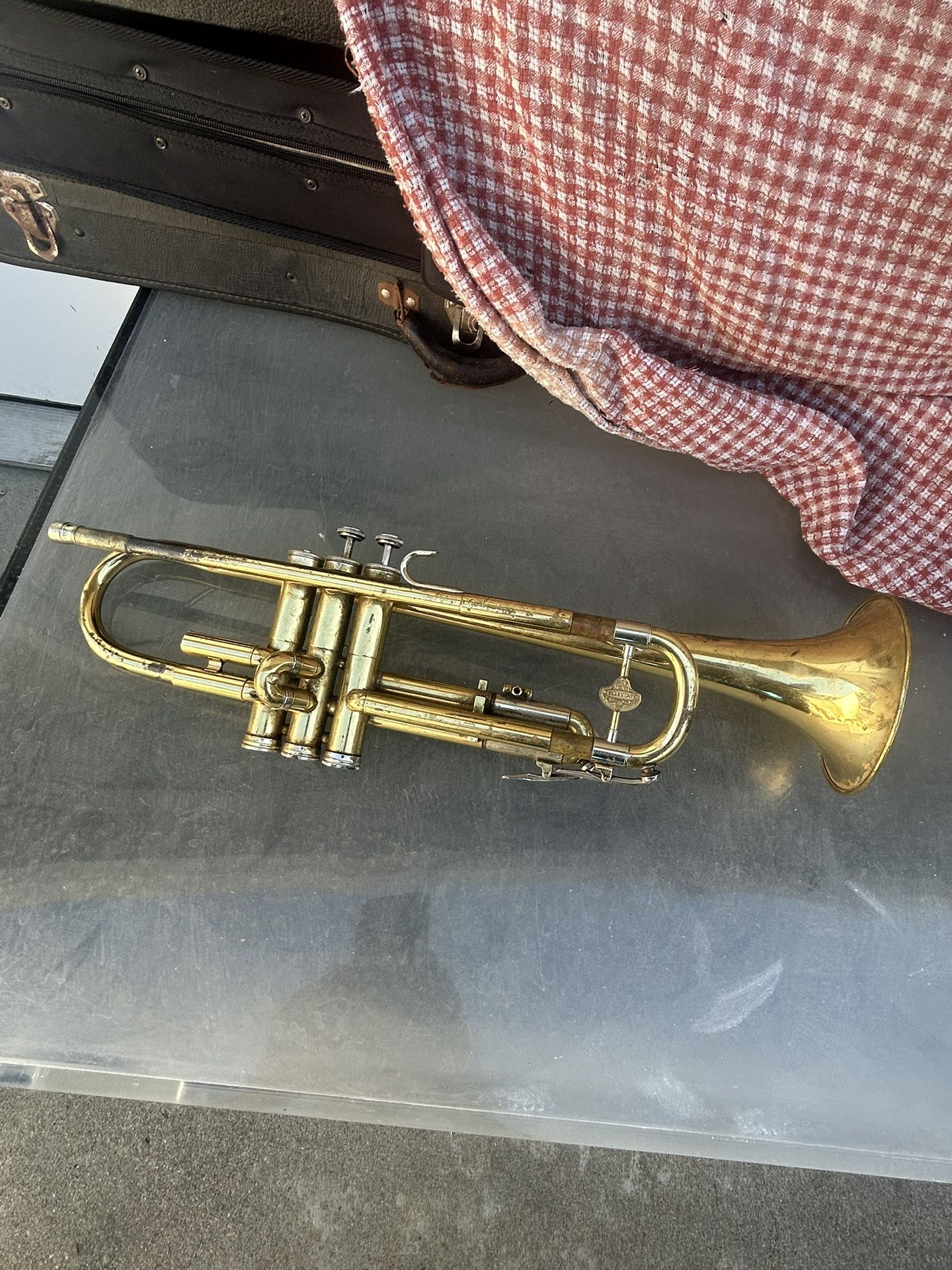 Vintage trumpet