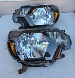 12-15 Toyota Tacoma Headlights Luces Micas Calaveras Faros Faroles Focos Headlamps