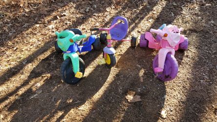 3 tricycles