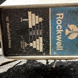 Table Top Drill Press -Rockwell