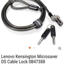 Lenovo Kensington Lock Cable W/Keys