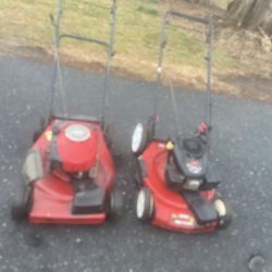Lawn Mowers $60  $50. $40 Each
