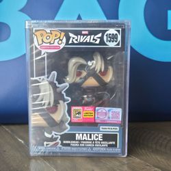 Funko Pop! Marvel Rivals Malice #1599 Legendary SDCC 2026 Con exclusives
