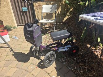 BlessReach All Terrain Knee Scooter with Carry Bag