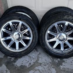 18” OEM Chrysler Stock Wheels - Tire size - 225/60R18 