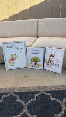 Winnie Pooh wall decor