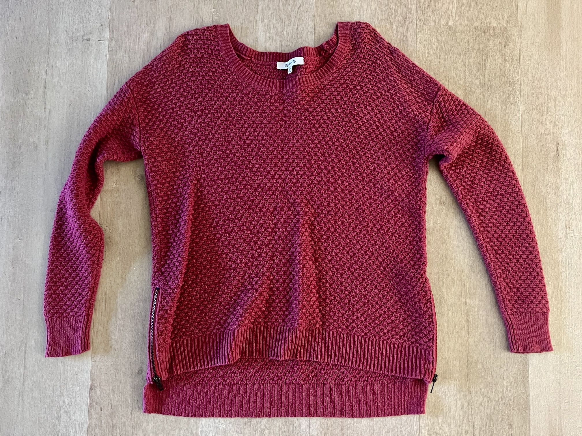 madewell sweater size XS