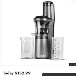 Brand New NutriBullet Juicer - Never Used + Extra Auger!