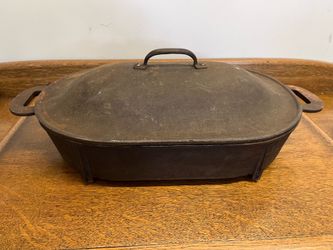 Columbus Ironworks Cast Iron Fish Fryer  C-S-7/C-S-8-No Cracks