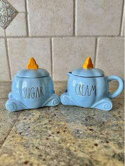 Disney Rae Dunn Collaboration “Cinderella Carriage  Sugar & Creamer Set”