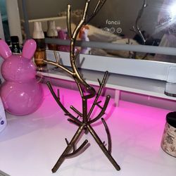 Rose gold Jewelry Tree