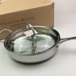 Princess House Sarten De 11” Tri - Ply 