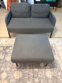 IKEA Glostad Loveseat in Gray